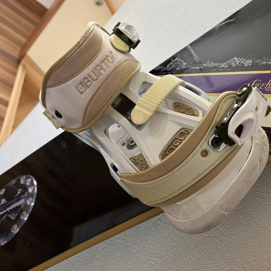 Burton150cm スノーボード キャンバー ビンディング付き