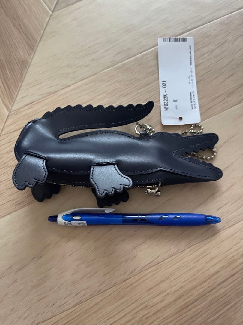 LACOSTE ワニ型ケース ネイビー