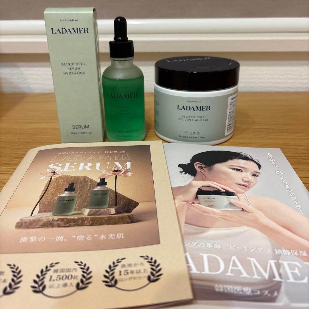 LADAMERラダメール　OFセラムハイドレーティング&CGCピールパッド
