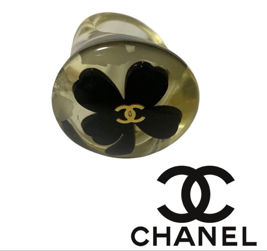 CHANEL フラワーモチーフリング