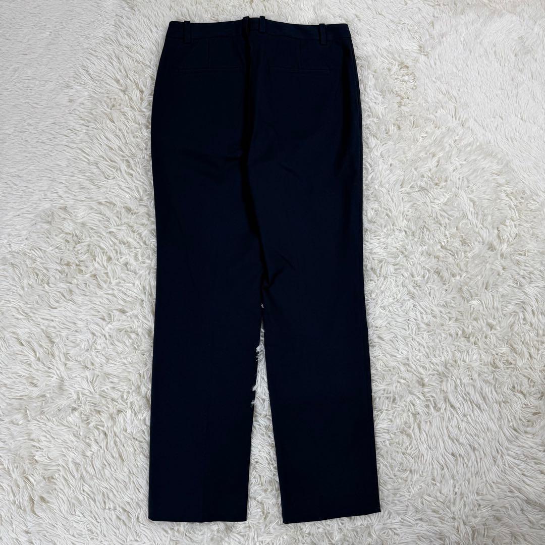 美品/近年タグ✨セオリーリュクス ノーカラージャケット パンツ スーツセット 紺