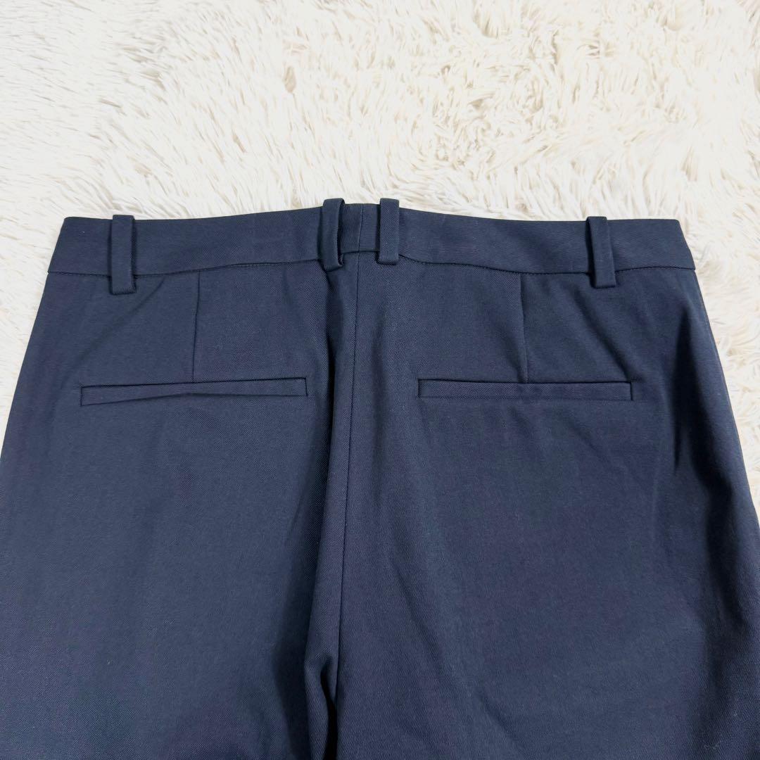 美品/近年タグ✨セオリーリュクス ノーカラージャケット パンツ スーツセット 紺