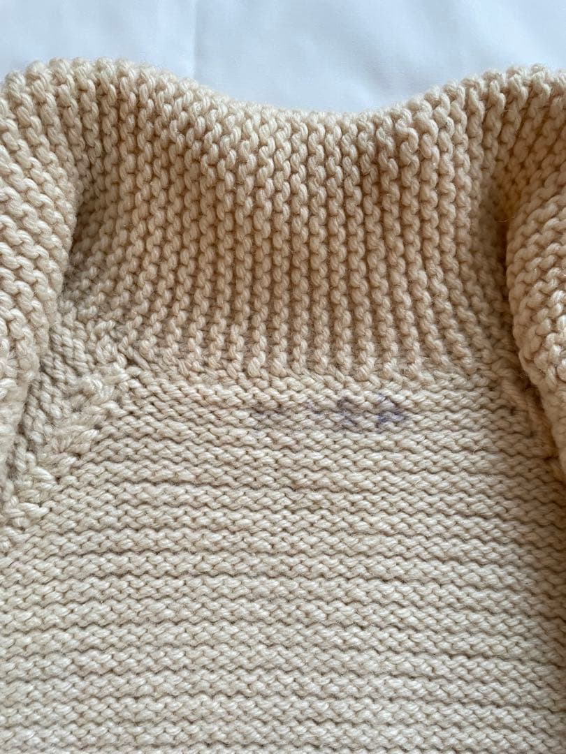 カウチン　古着　馬柄