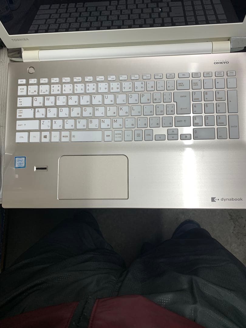dynabook T75/EG Corei7 SSD240 8GB 第7世代 ①
