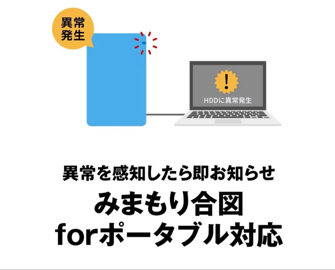新品　BUFFALO HD-PUS2.0DU3-SVD 2TB ポータブルHDD