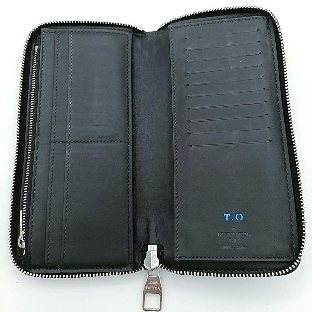 ルイヴィトン　ジッピーウォレット　ヴェルティカル　ダミエコバルト　長財布