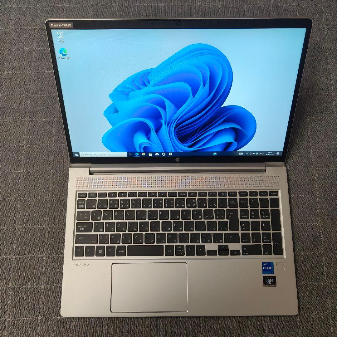 2022年10月 HP 日本製 良好 爆速12世代 i7 16GB 1TB 81