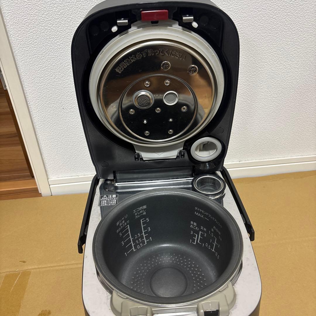 Panasonic ブラック炊飯器2021年製