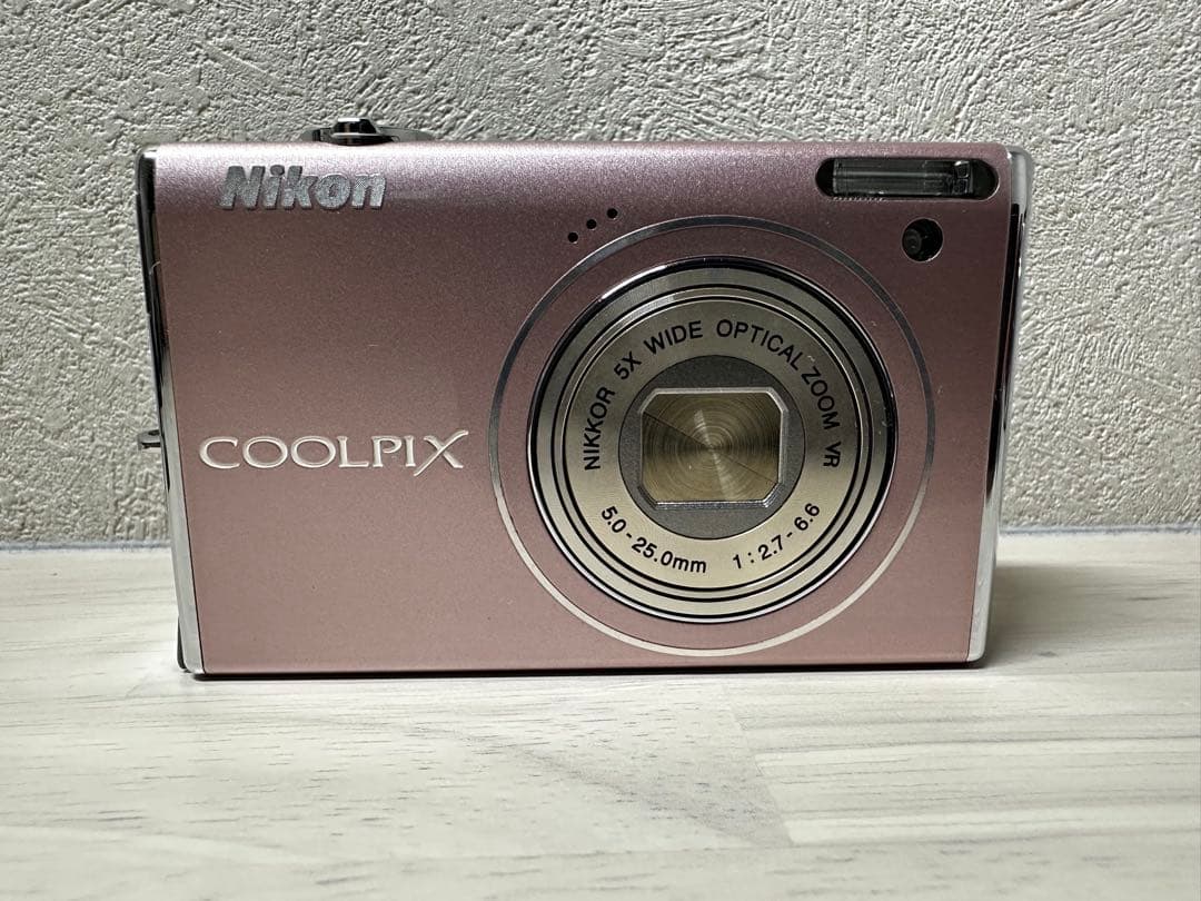 【極美品】Nikon COOLPIX S640 ピンク　デジカメ　コンデジ