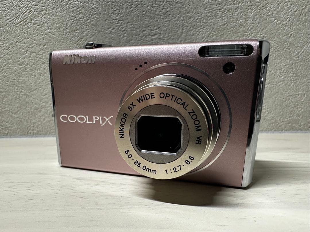 【極美品】Nikon COOLPIX S640 ピンク　デジカメ　コンデジ