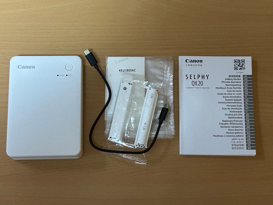 Canon SELPHY QX20 ポータブルプリンター