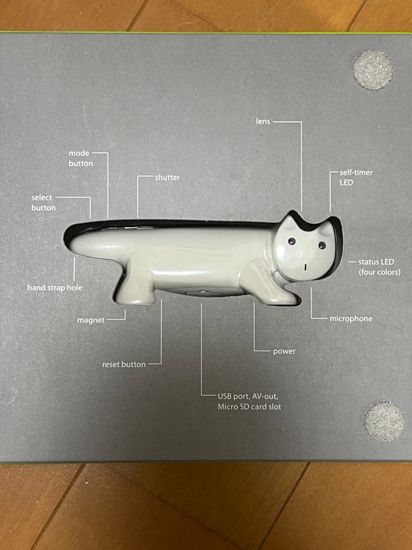 リサラーソン　NECONO デジタルカメラ NDC3 猫型