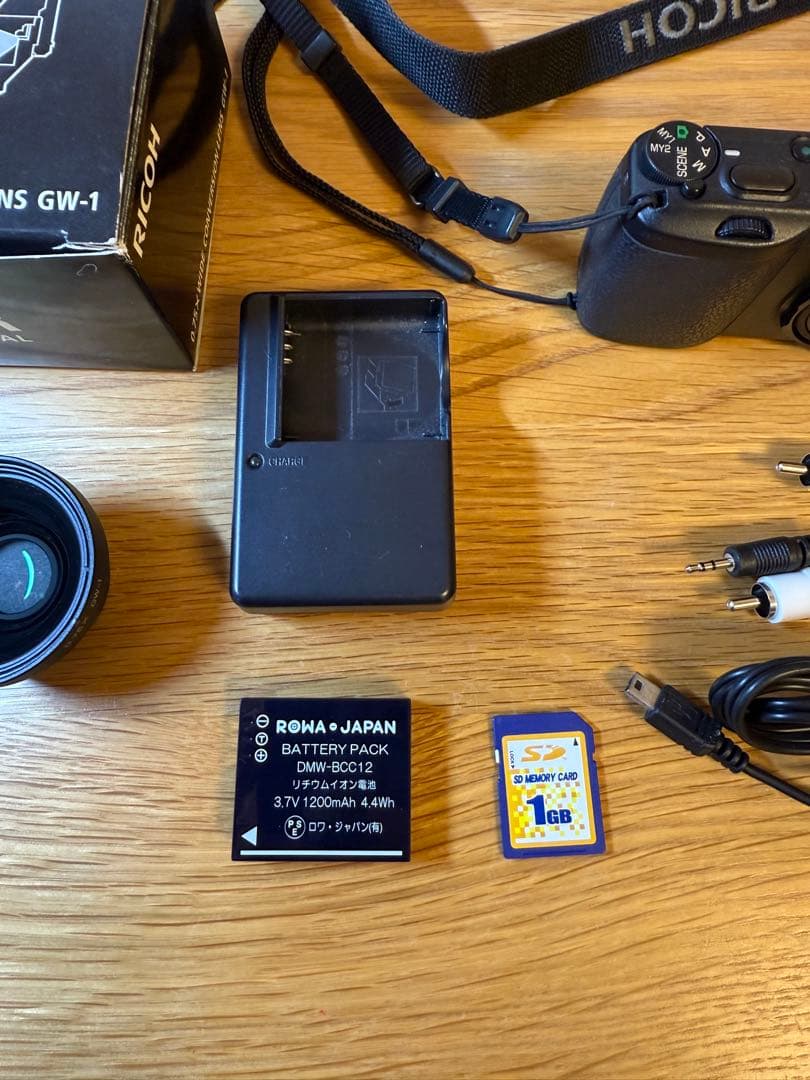 リコー RICOH GR DIGITAL Ⅱ+GH-1+GW-1 S回数732