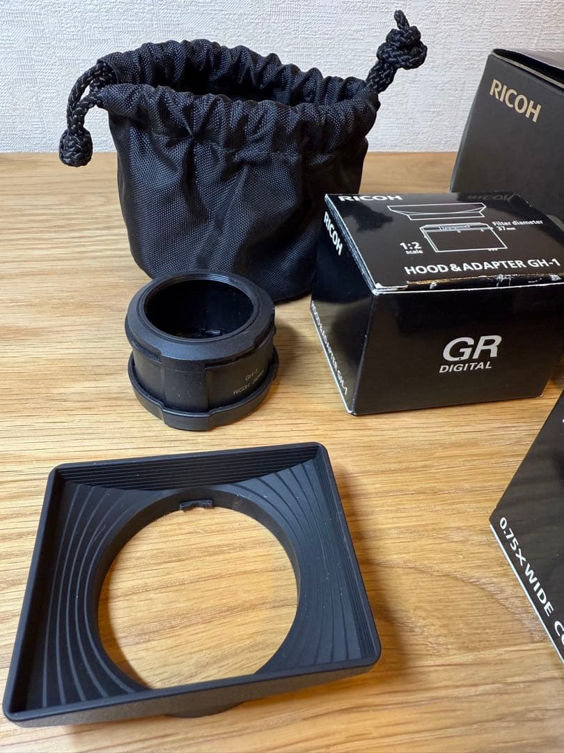 リコー RICOH GR DIGITAL Ⅱ+GH-1+GW-1 S回数732