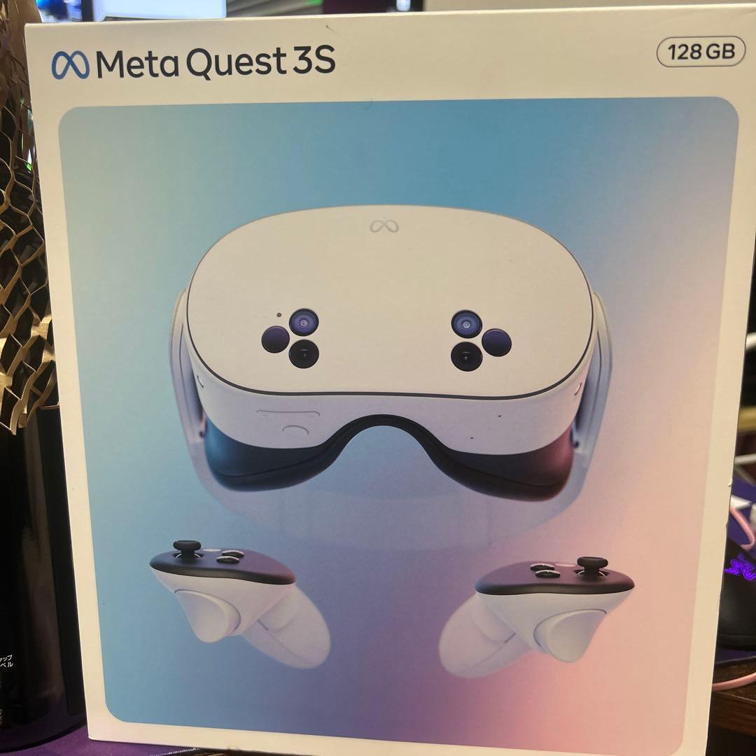  Quest 3S 128GB 本体 純正　メタクエスト3S VRC等に