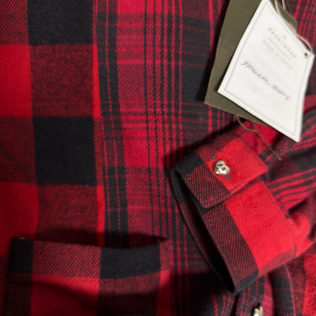 READY MADE 定価187000円　シャツ サイズ1 シルバー925ボタン