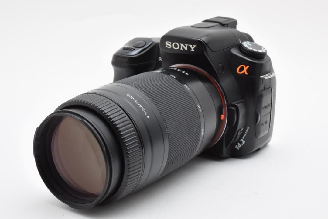 純正レンズセット SONY ソニー α350 +SAL75-300mm カメラ