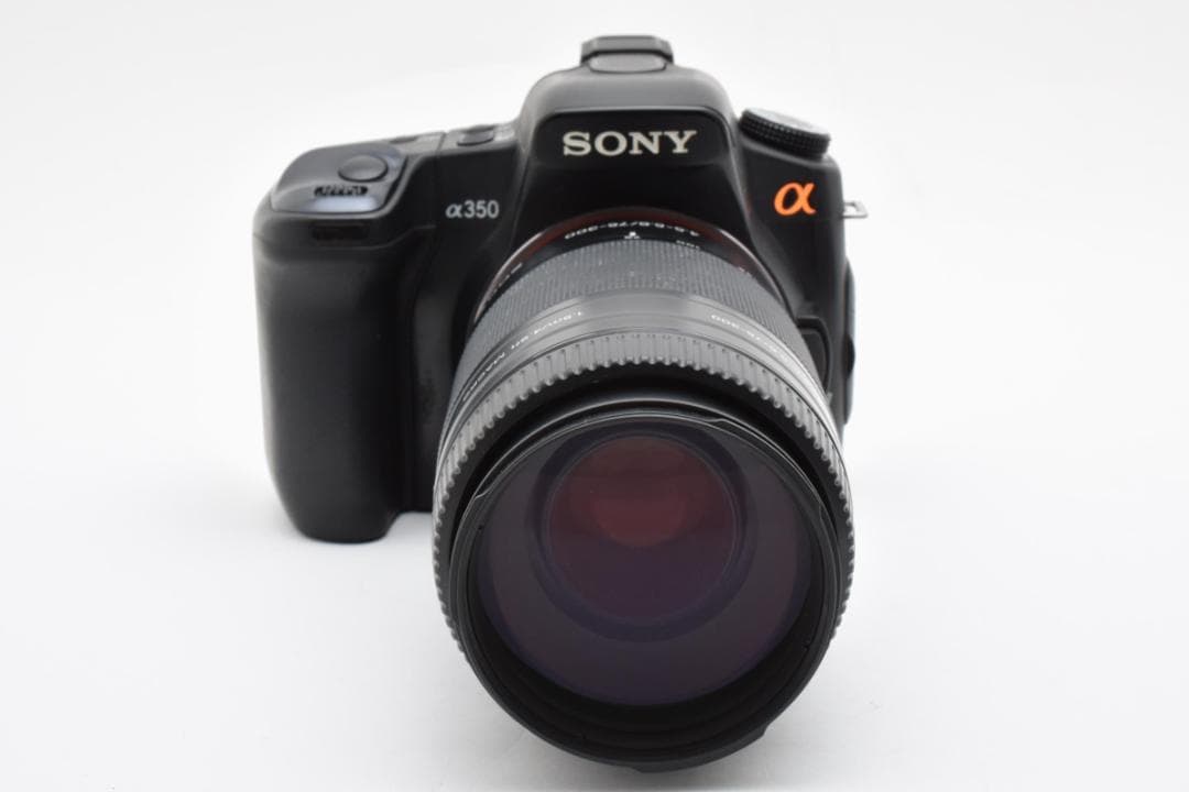 純正レンズセット SONY ソニー α350 +SAL75-300mm カメラ