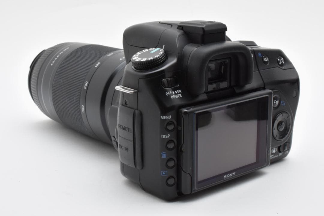 純正レンズセット SONY ソニー α350 +SAL75-300mm カメラ