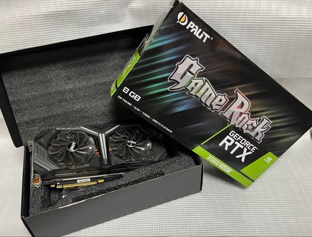 グラフィックボード・グラボ・ビデオカード PALIT GameRock GeForce RTX 2060 Super