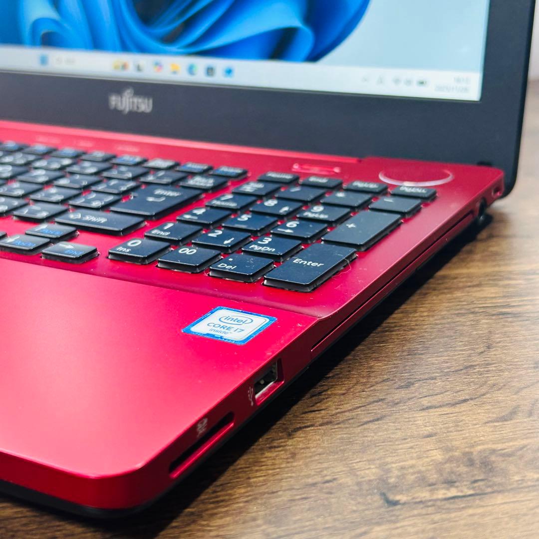 corei7★SSD512/16GB★Windows11オフィス付き★カメラ