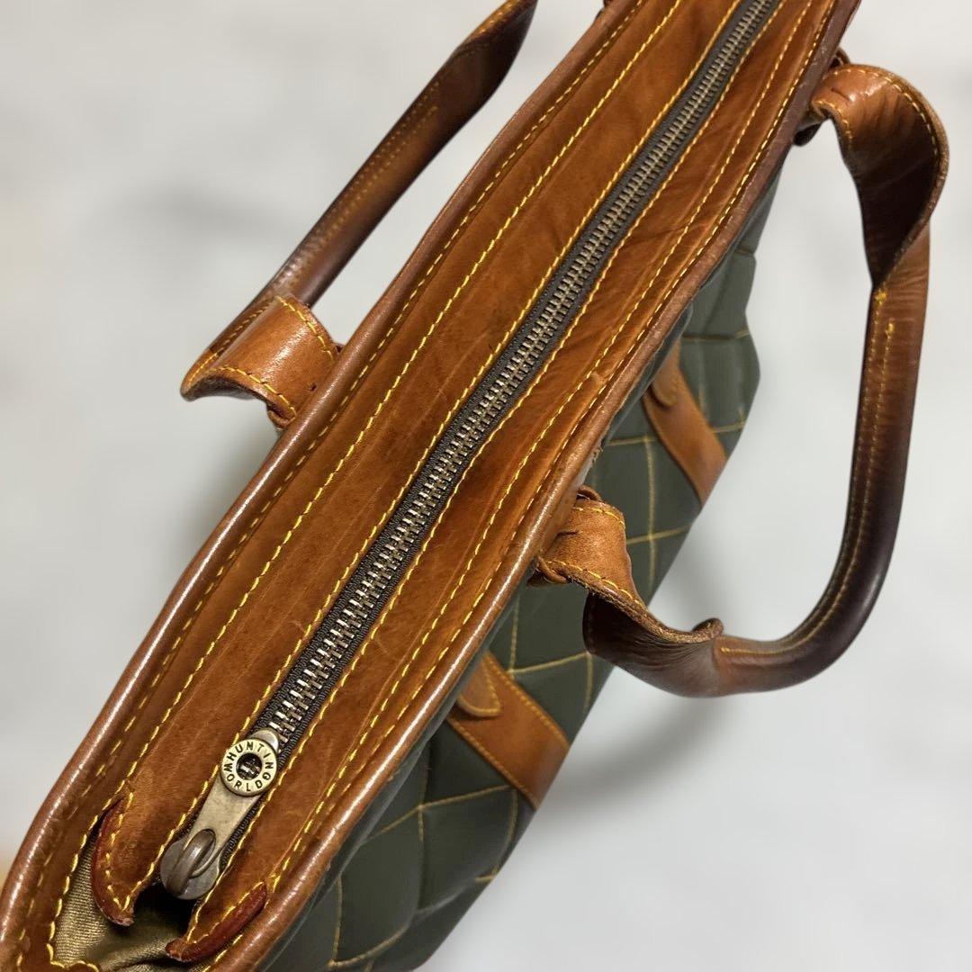 HUNTING WORLD キルティングトートバッグ