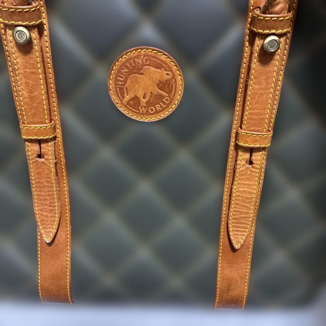 HUNTING WORLD キルティングトートバッグ