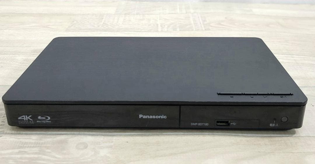【美品】パナソニック ブルーレイプレーヤー DMP-BDT180-K
