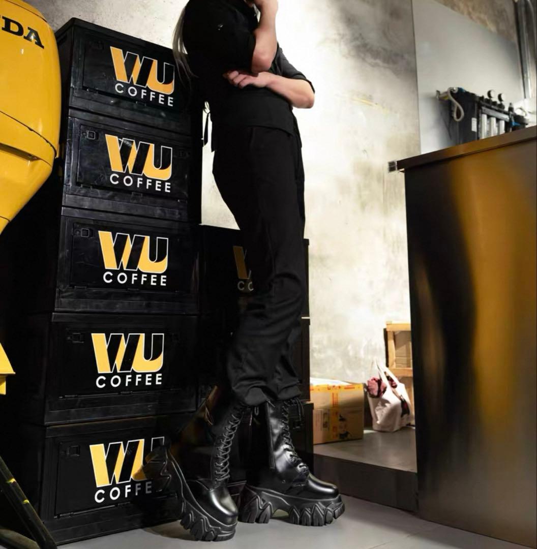 厚底ブーツ　シークレットシューズ　＋18cm