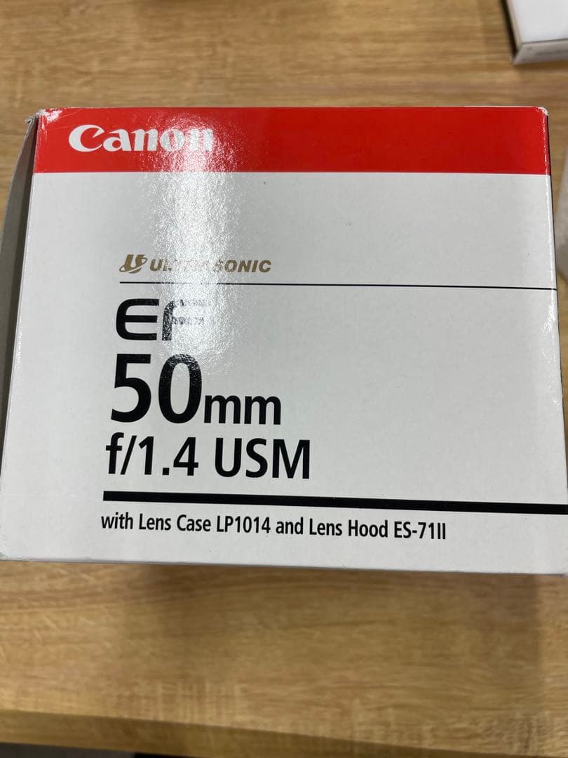 【美品】Canon EF50mm F1.4 USM ULTRASONICLENS