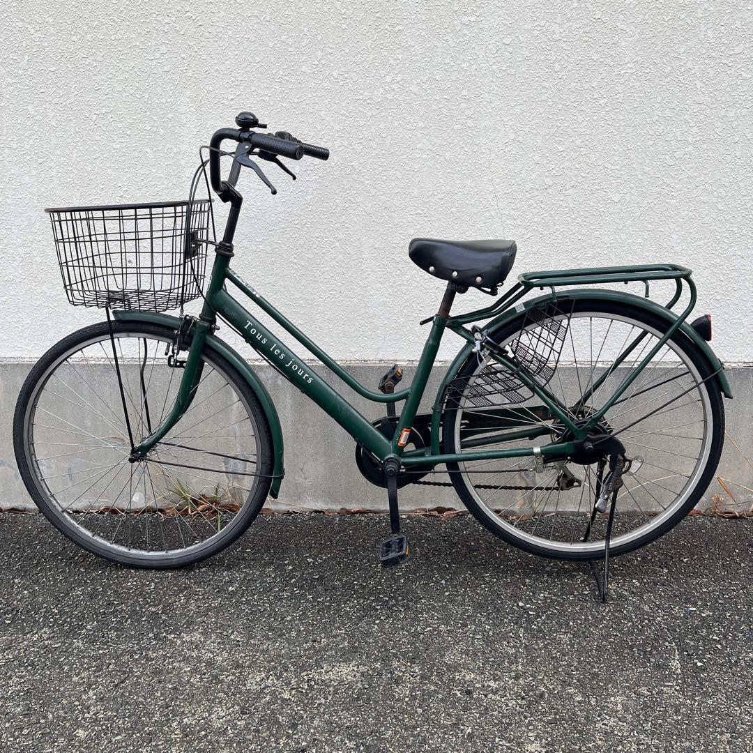 大阪　SOUTHERNPORT シティサイクル自転車　26インチ　6段変速