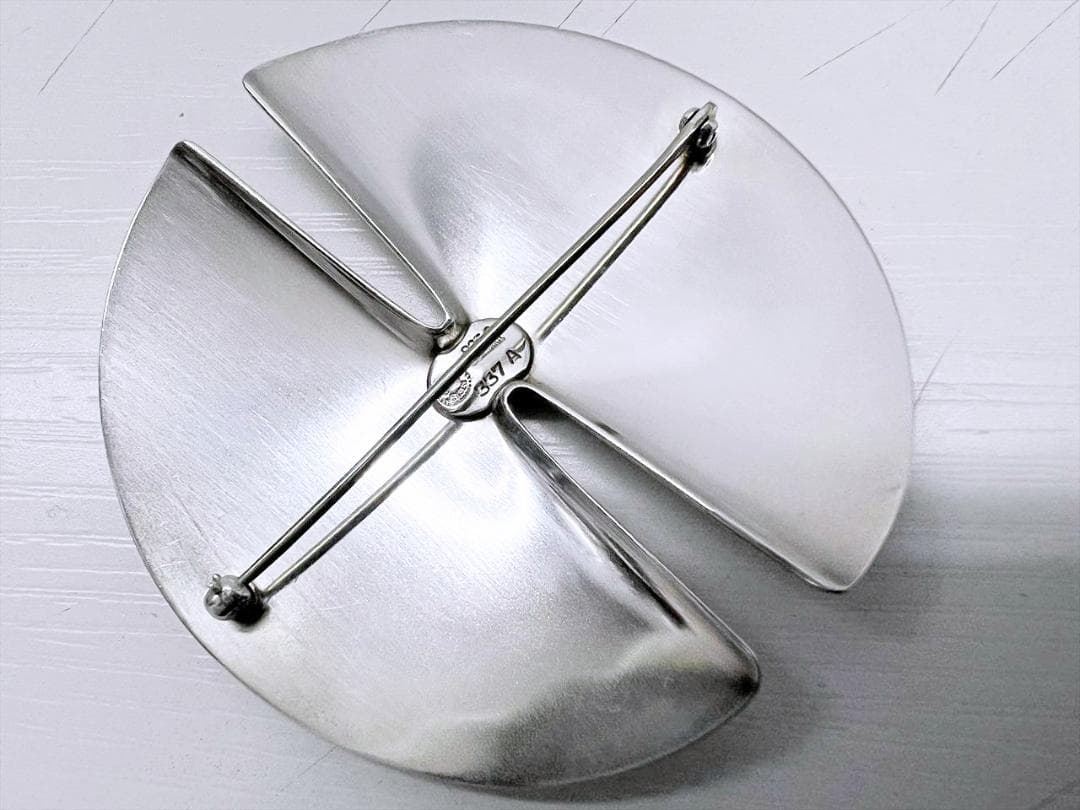  　ジョージジェンセン　337　ブローチ　SV925