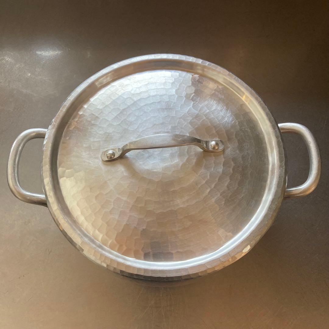 鍛金工房 WESTSIDE33 両手鍋　24cm