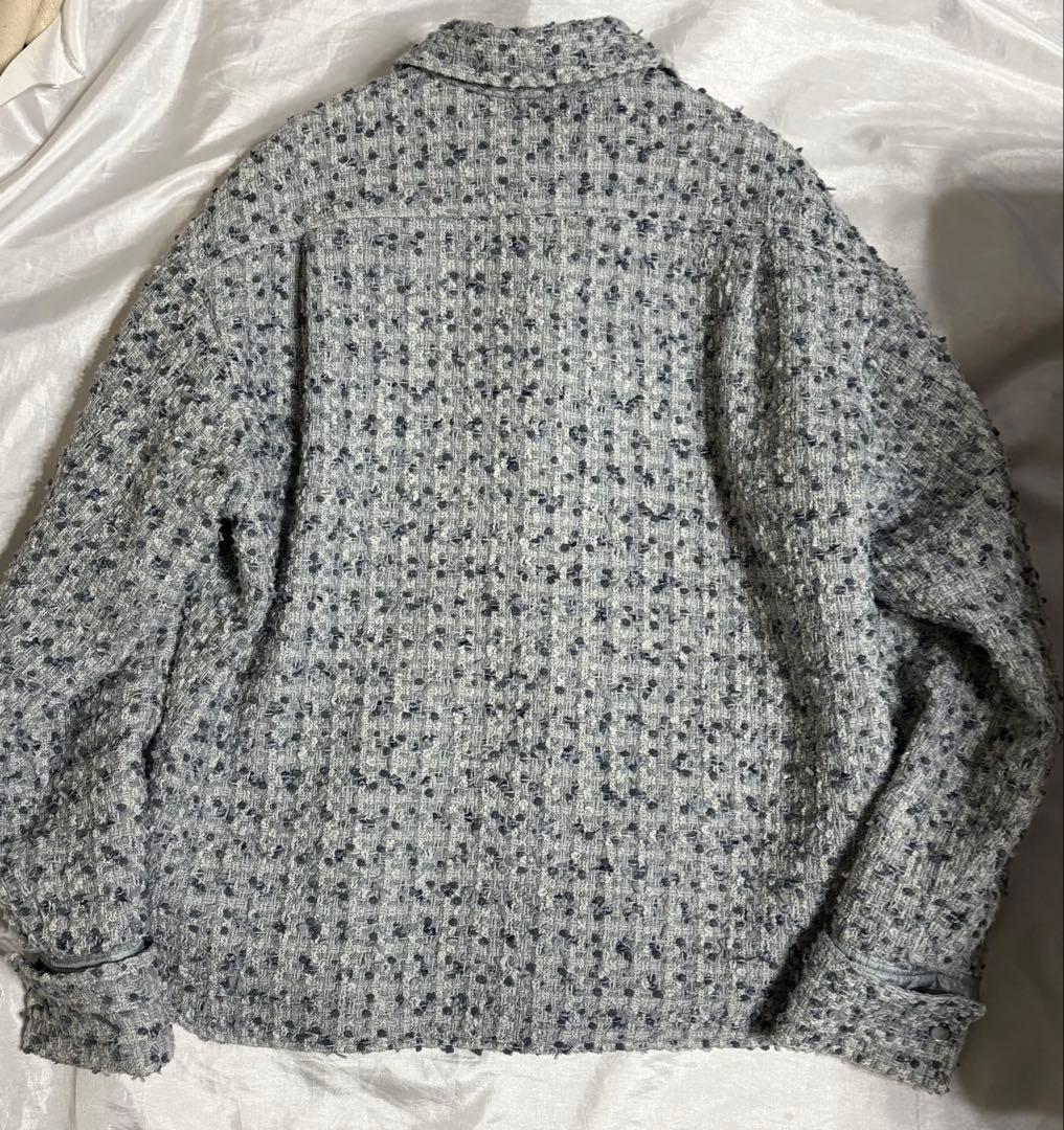 最終✳︎シーマリー cccmalie 美品 ツイードシャツジャケット 38