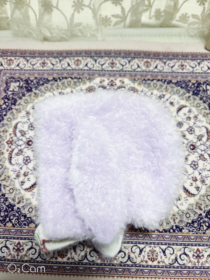 ☆【YukoAsaki】白パーカー（印刷あり）、アニマル帽子熊&うさぎ☆