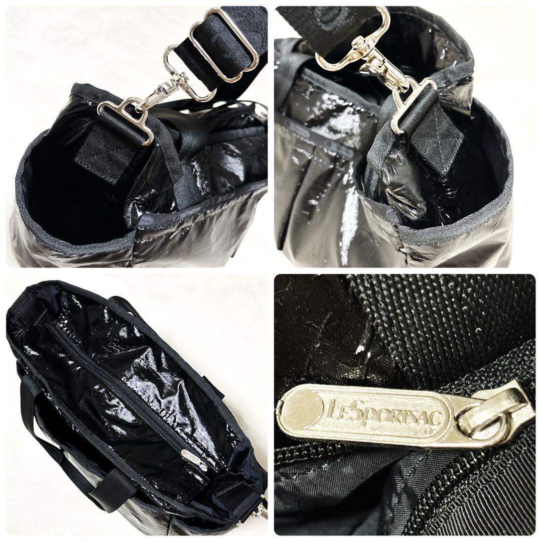 新品級 レスポートサック 2way ママバック トートバッグ ショルダー 黒