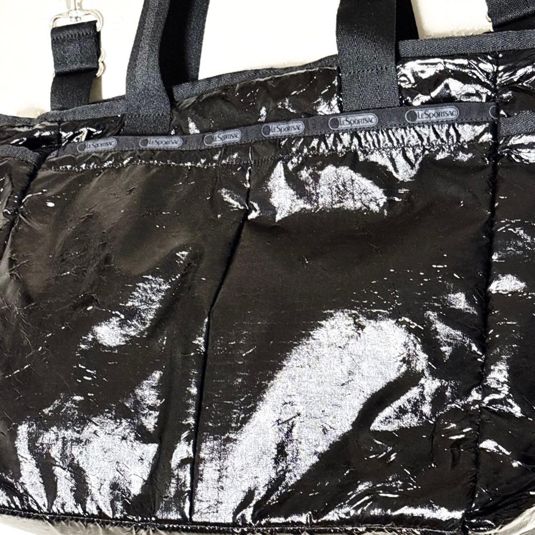 新品級 レスポートサック 2way ママバック トートバッグ ショルダー 黒