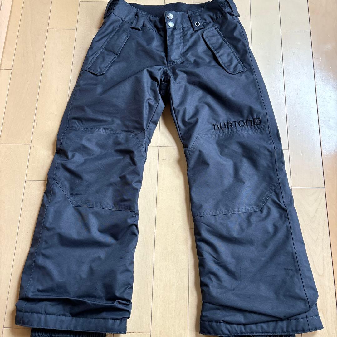 【送料無料】【訳アリ】【上下セット】バートン　スノーボードウェア 120㌢