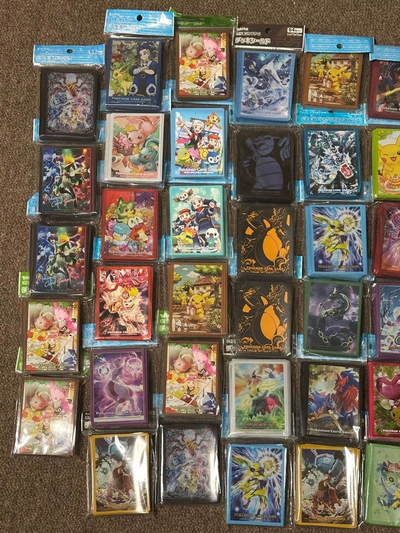 ポケモンカード　デッキシールド41種　セット