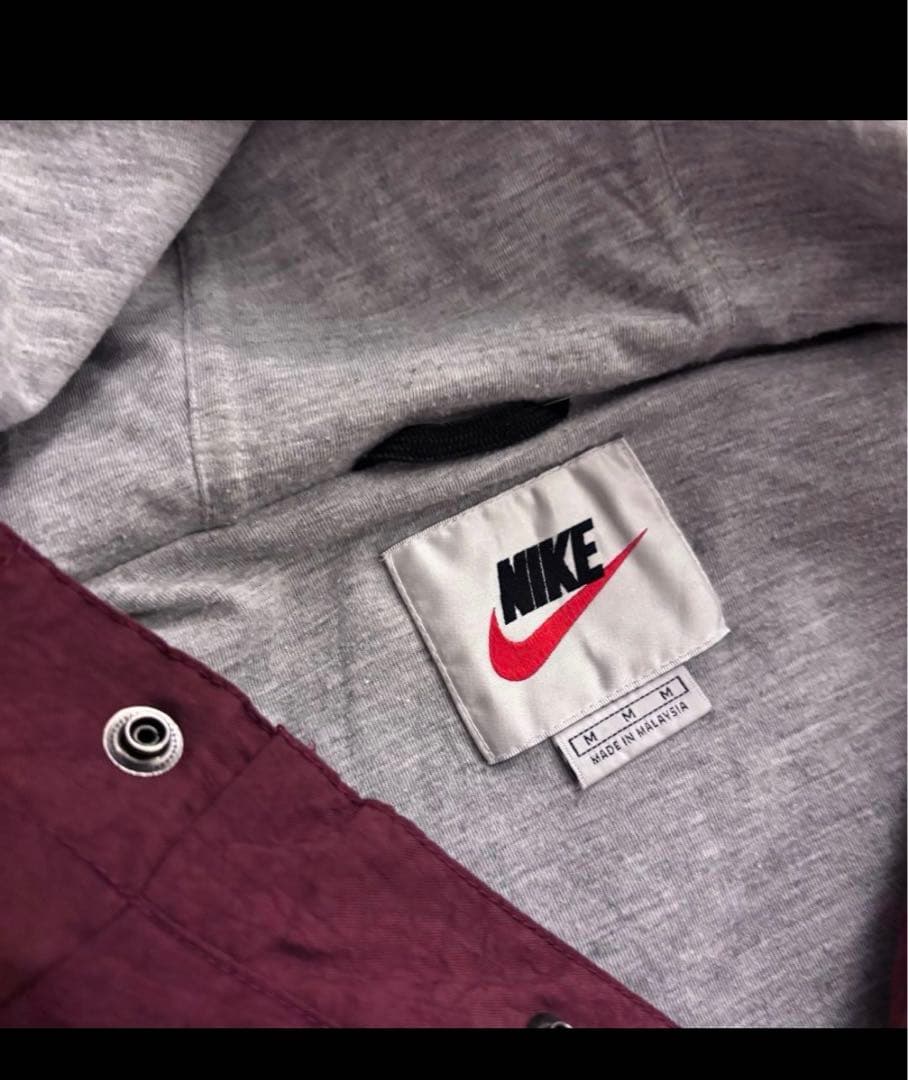 荒*様 90s NIKE ナイロンジャケット　アノラックナイロン　銀タグ　短丈