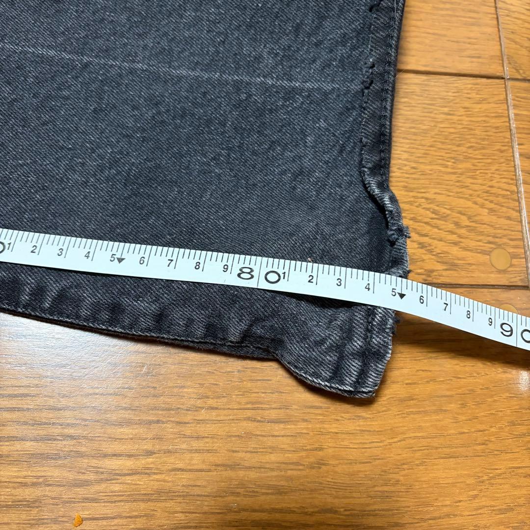 MOUSSY MVS BLACK FLARE (L) フレア ロングサイズ 26