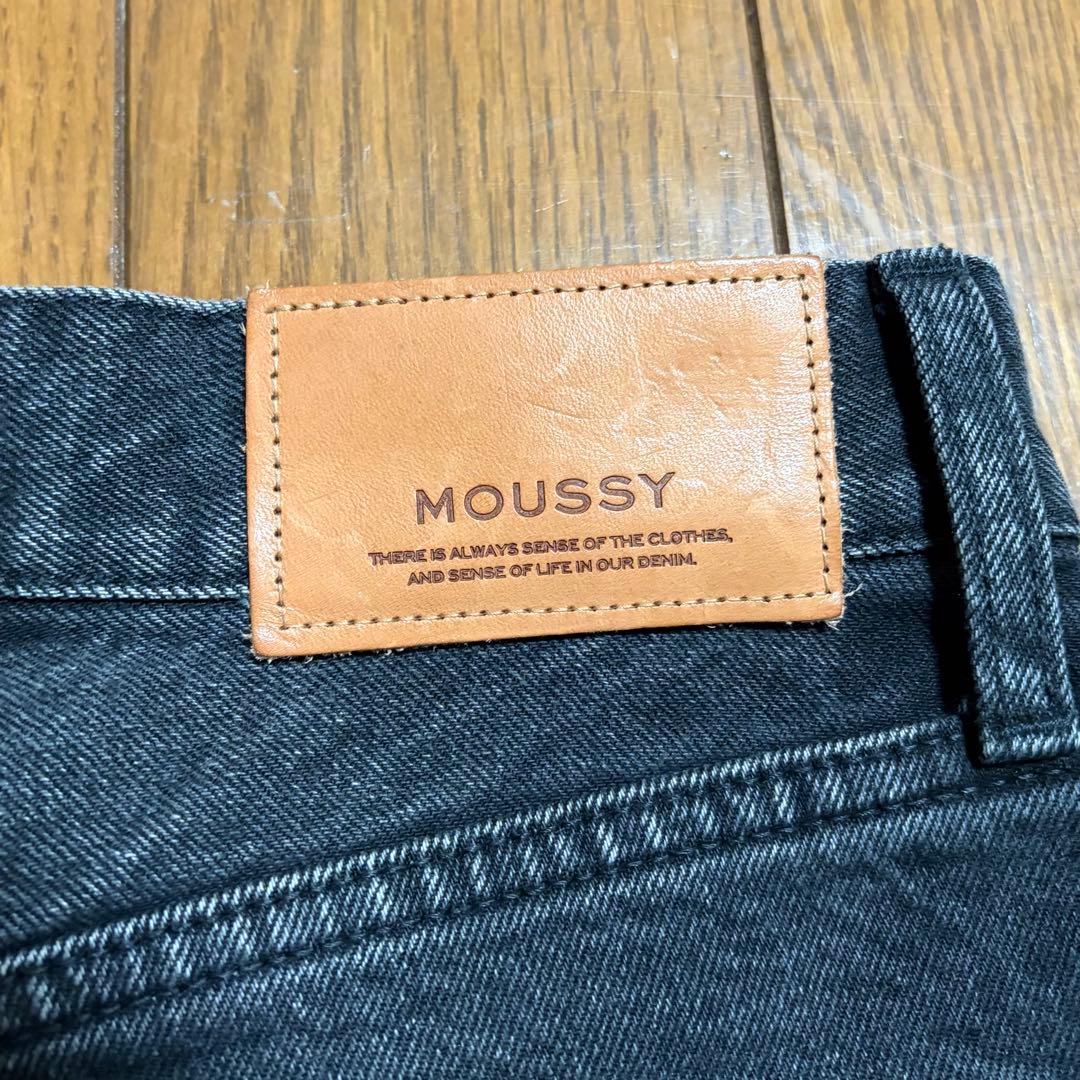 MOUSSY MVS BLACK FLARE (L) フレア ロングサイズ 26