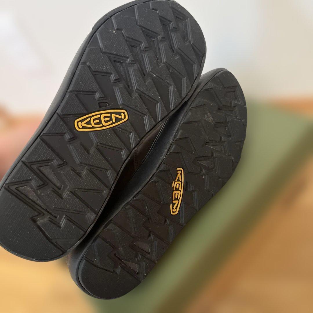 【未使用】KEENチェルシーブーツ ELENA CHELSEA 24 サイドゴア