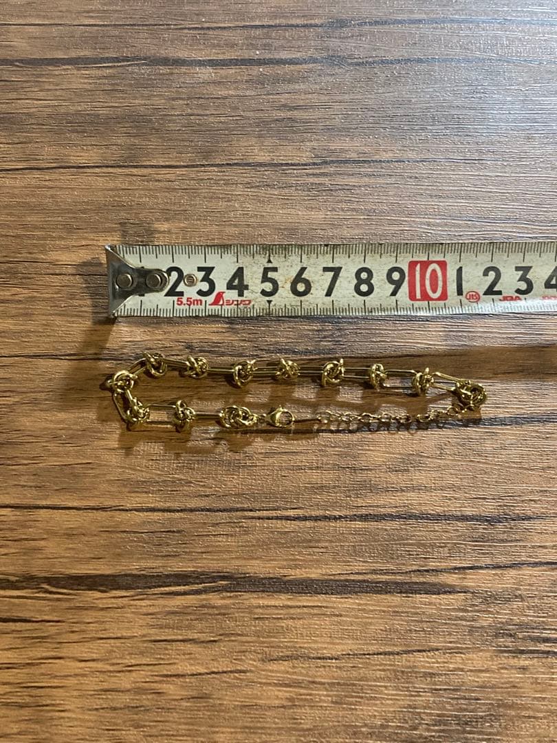 K18刻印 ブレスレット 腕輪 実家整理 遺品整理 ゴールド 貴金属 金