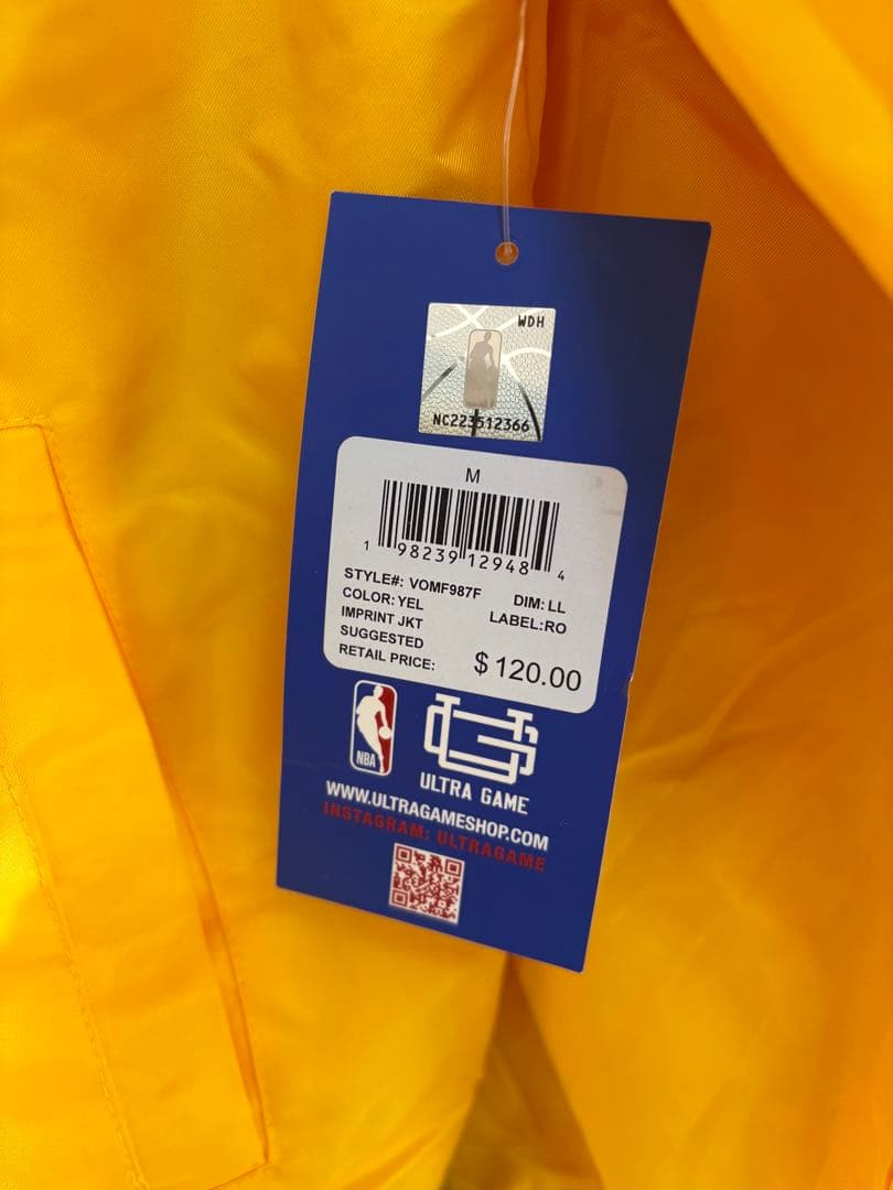 LAKERS イエロージャケット