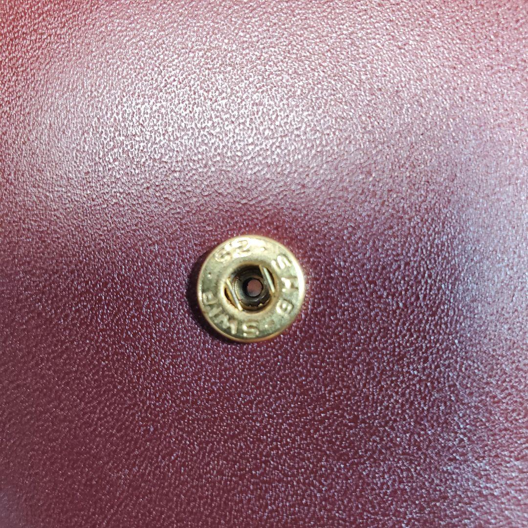 【美品】Cartier マスト バーガンディ ケース 財布 レザー