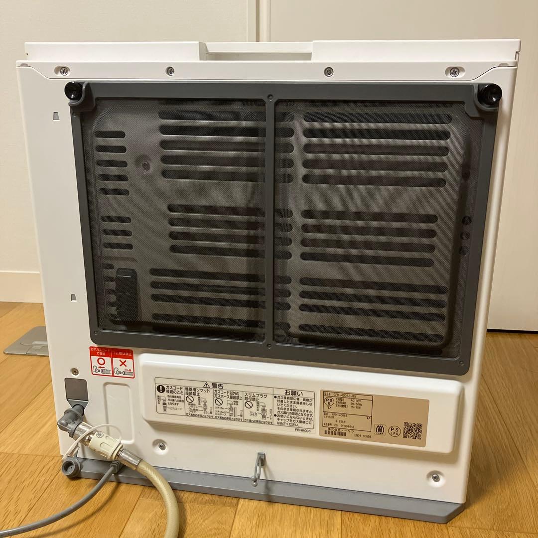 【LPガス用】ノーリツ　ガスファンヒーター　GFH-4006S-W5