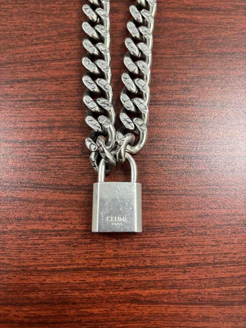 CELINE エディスリマン2021SS チェーンネックレス