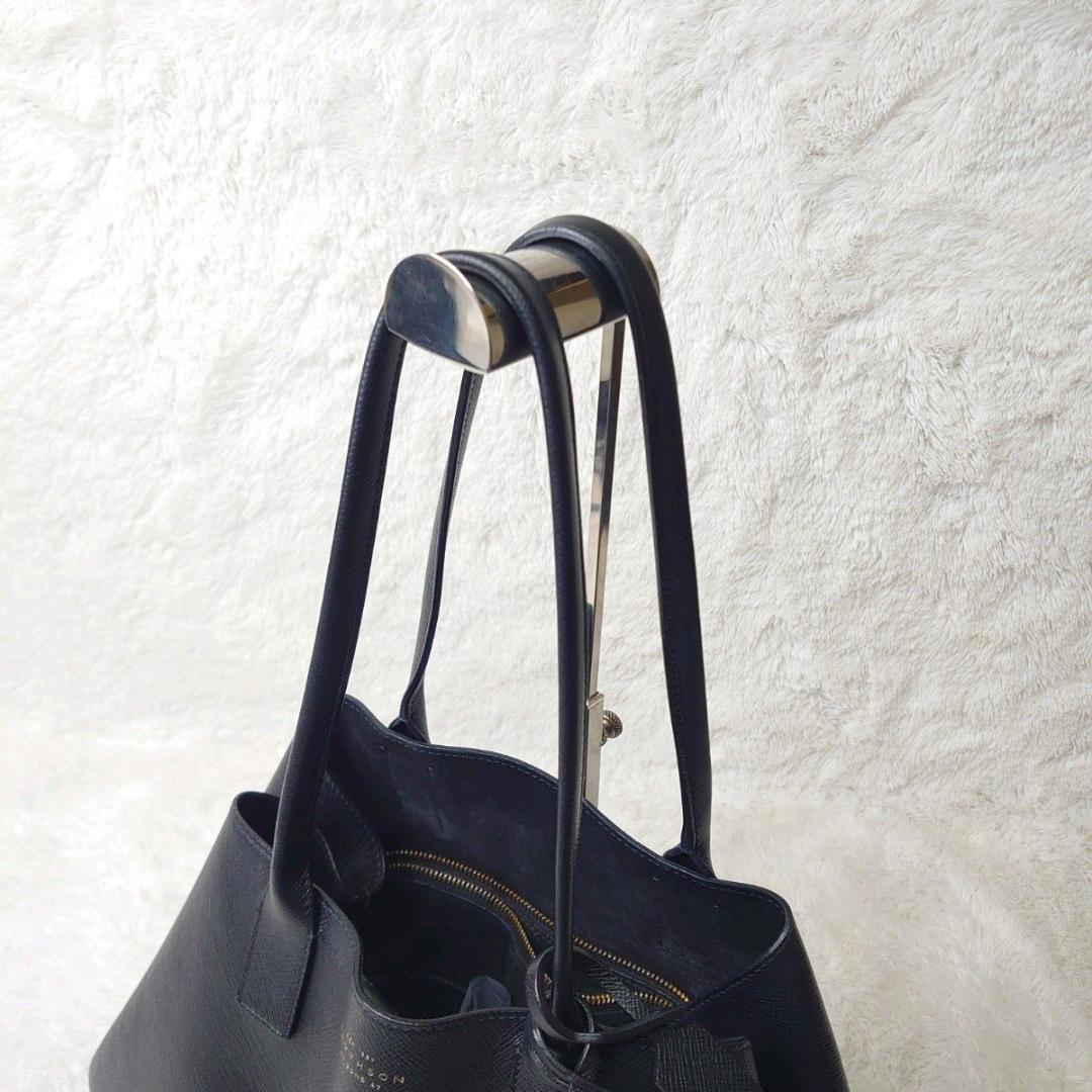 【美品】SMYTHSON スマイソン トートバッグ 本革 英国王室御用達 高級品