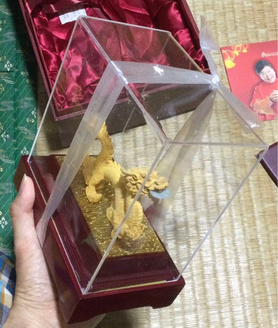 純金 999 他　ドラゴン　龍　金　中国　置物　詳細不明